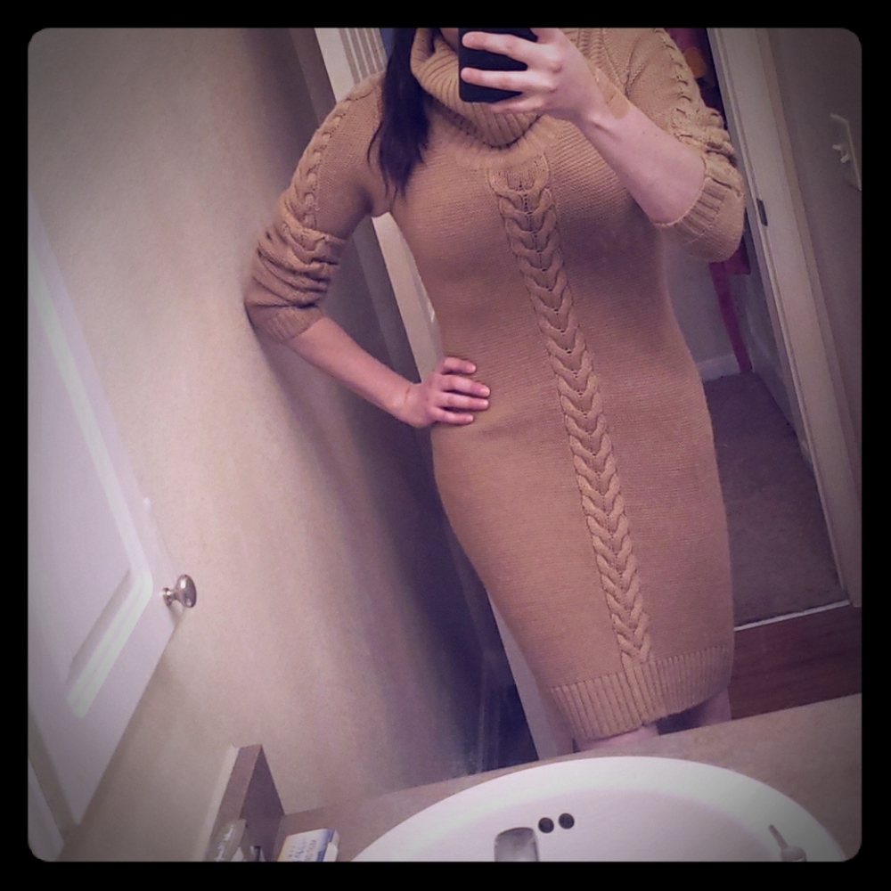 Sweater dress